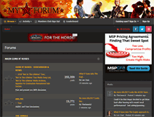 Tablet Screenshot of mygnrforum.com